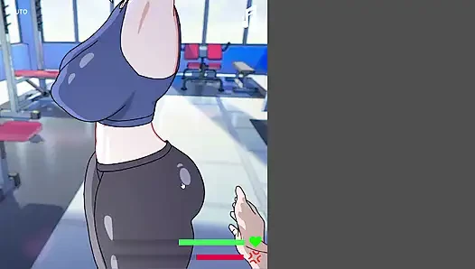 Hentai game fucking in the gym