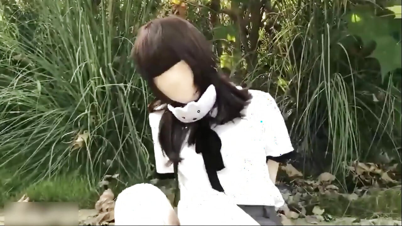 Outdoor BDSM Girl