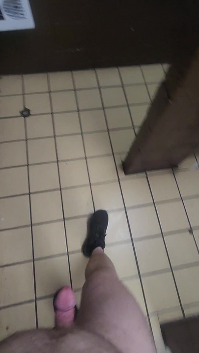 Spectacular moment from "Naked in public with only shoes on."