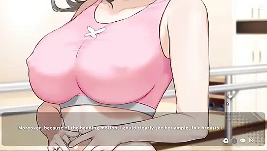 Permainan hentai - latihan dansa menggoda wanita yang ngasih petunjuk - v-lover