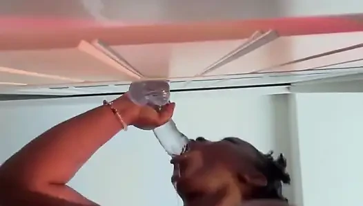 Ebony Suck Dildo Blowjob