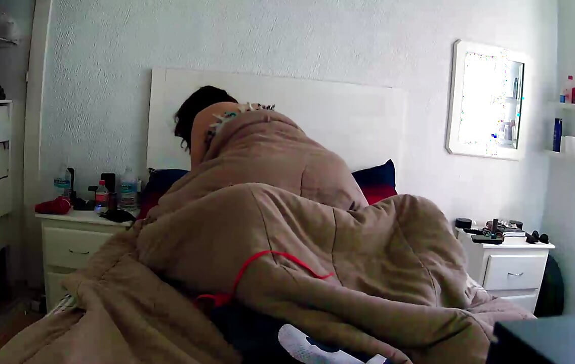 Riva wakes up hot and rides on my cock