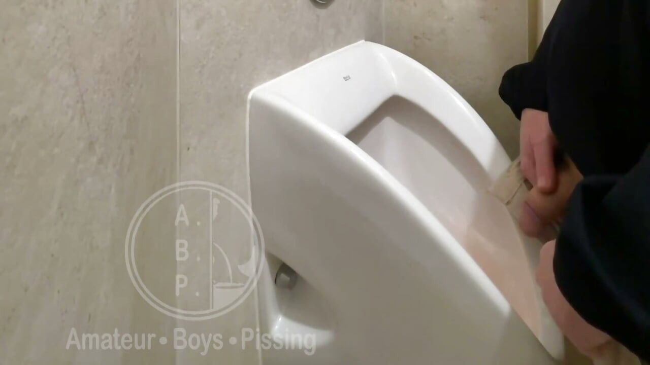 Caught the Guy Pissing in the Next Urinal