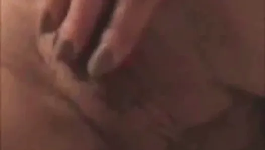 Hubby watches me fingering and cumming