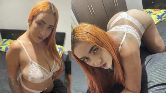 My roommate walks into my room and I end up fucking him he cums deliciously in my mouth.