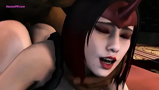 Skarlet - tante seksi dientot sama monster zack