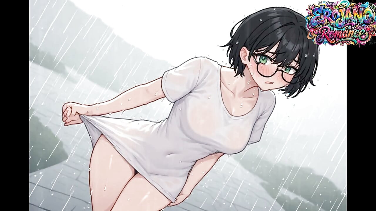 POV My 25-year-old Girlfriend Loves Me in the Rain, but I Reject Her and End up Consoling Herself with Older Men