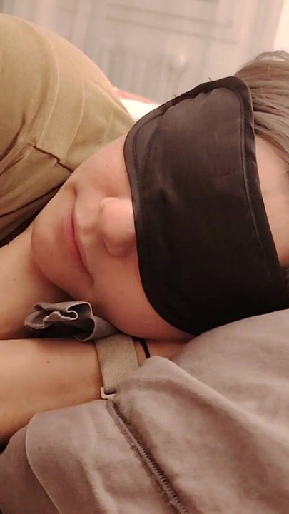 Close-up! I wake up my mother-in-law this milf, she sucks me and I cum in her mouth | Clip 1