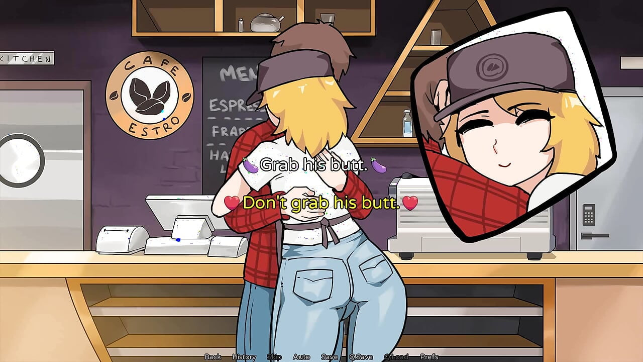 Hazelnut Latte: Blonde Trans Got Caught Doing Inappropriate Things at Work by Her Boss Ep 9