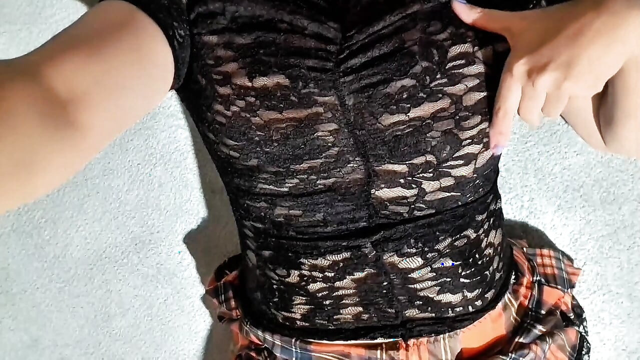 College girl masturbates with her neighbor