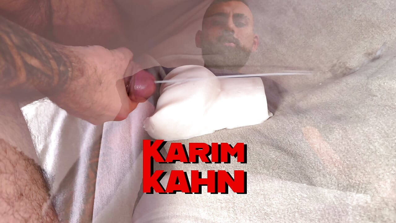Alpha Fucking a Rubber Pussy with Huge Arab Cumshot