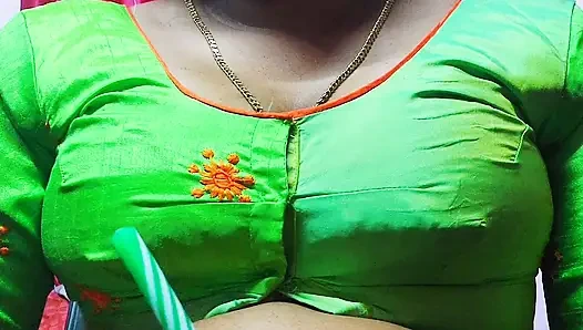 Naughty husband surprises his wife for sex