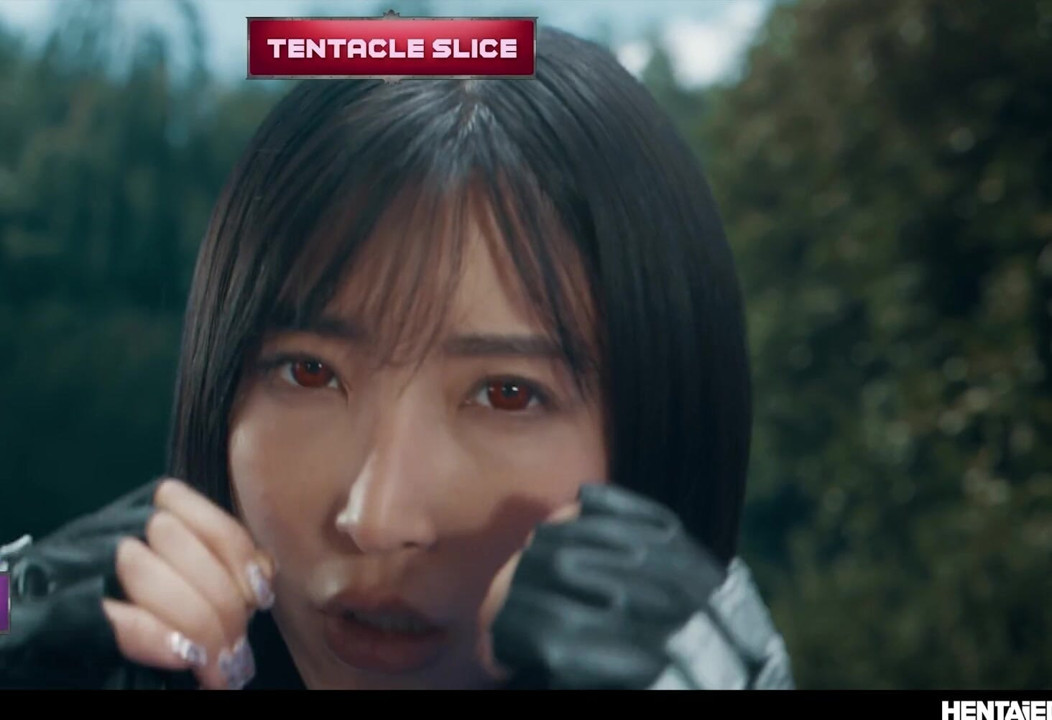 Anime Cosplay Alien Battle - Japanese Girl Emiri Momota Vored in 3d Hentai Fight With Monster Creampie