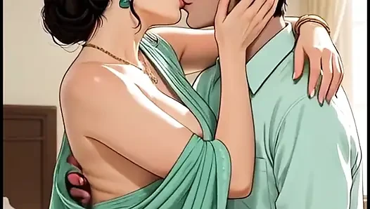 Tüm romantizm öpüşmesi, sikişme videosu