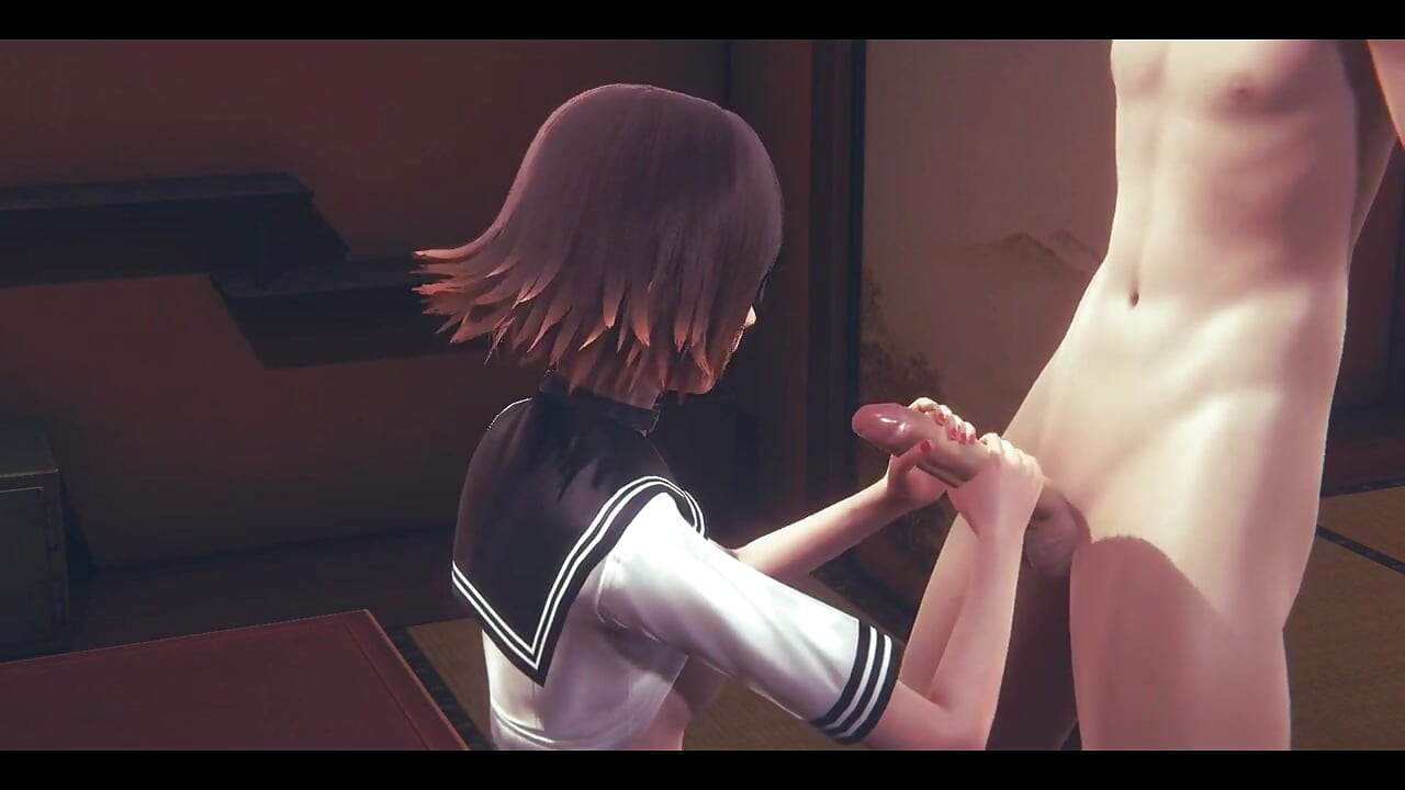 هنتاي غير خاضع للرقابة 3D - كايا الجنس في حصير التاتامي - اليابانية الآسيوية المانجا أنيمي فيلم لعبة الإباحية