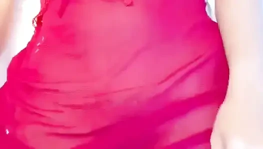 Fucking a Vietnamese Girl in a Red Outfit