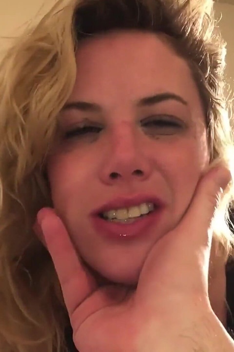 1st Time Amateur Emelie Rough Throat Fuck, Fucked Hard, Eats Ass, 2 Cumshots