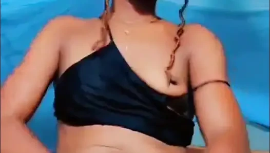 A woman with a beautiful sexy