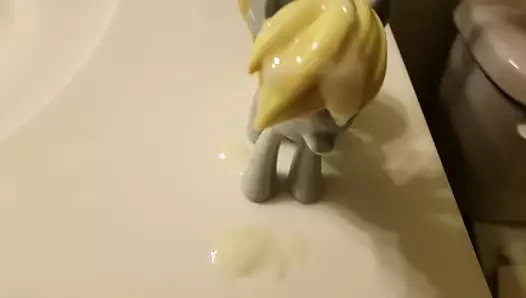 cumming üzerinde derpy