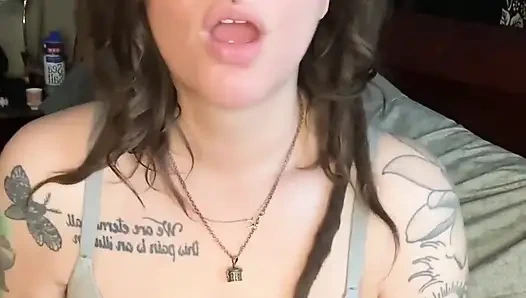 Virtueller sex, rauchen, POV reiten und mit chery trees sabbern