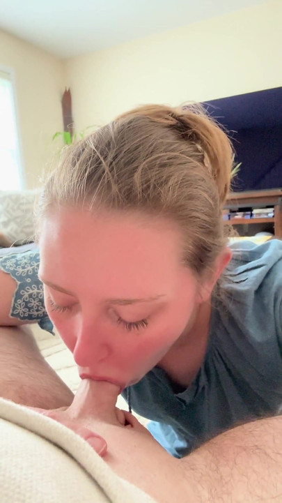 Slow and Sexy Blowjob From Wife