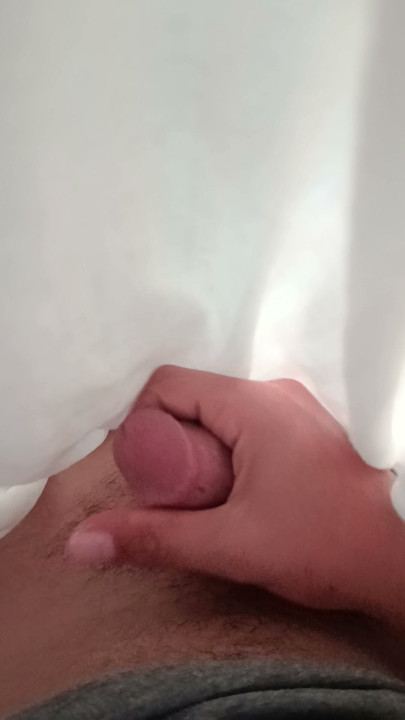 Teen masturbating under the covers