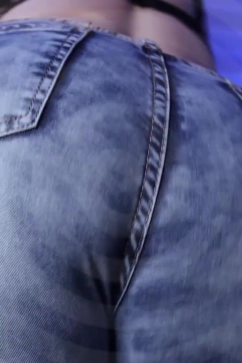 You are totally addicted to my ass in jeans and my ass scent