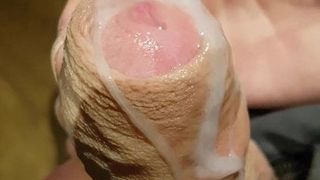 Amateur Solo Dady Uncut Foreskin Cock Cum Watching Porn