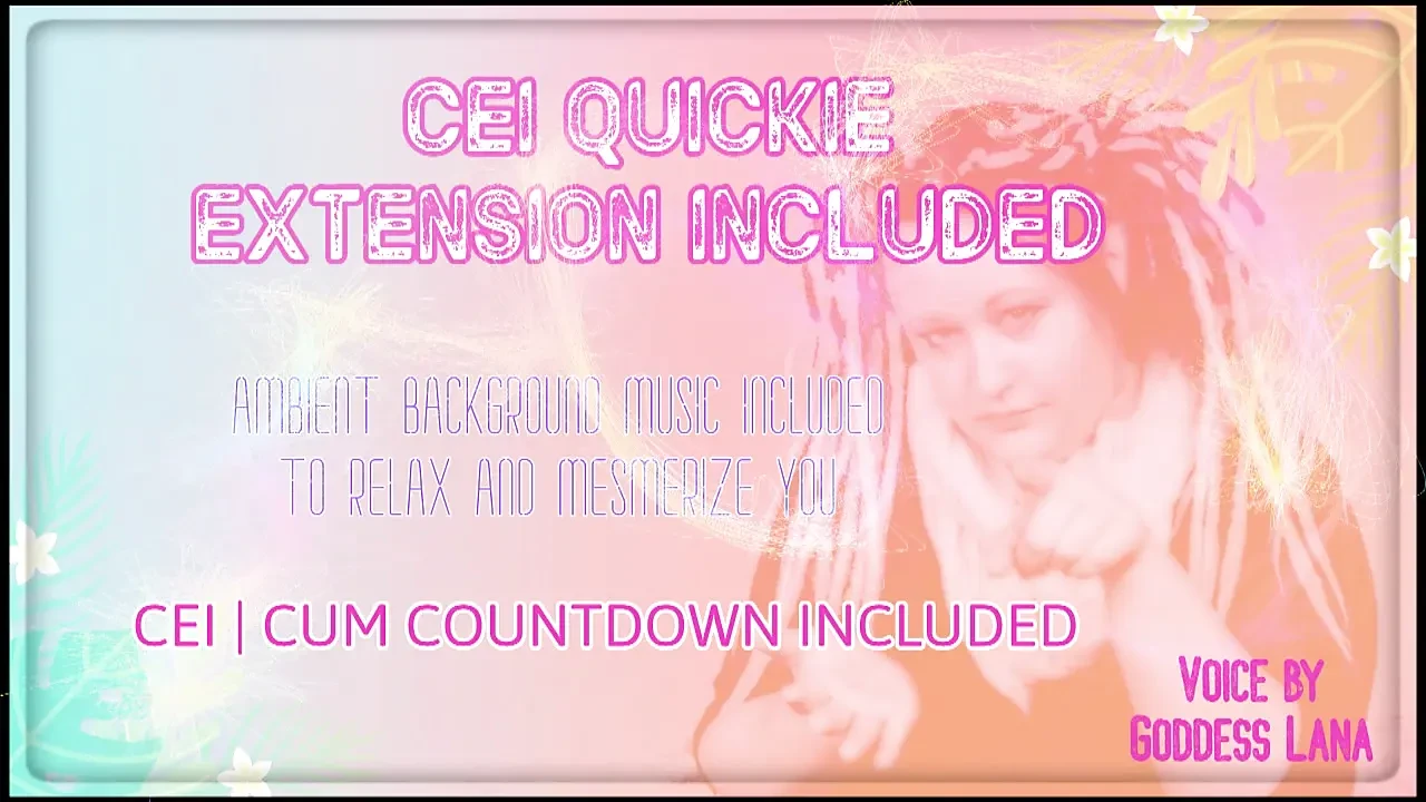 AUDIO ONLY - CEI quickie extension included enhanced audio