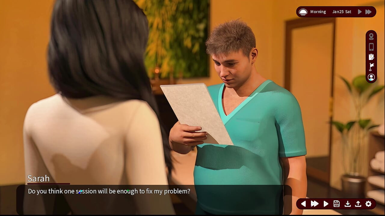Whispers of Desire 19 Sarah Went for a Massage