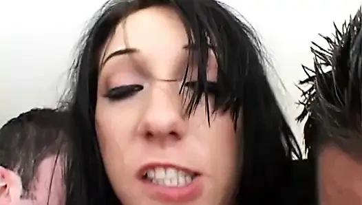 Two Cocks for My Slutty Stepsister in Law