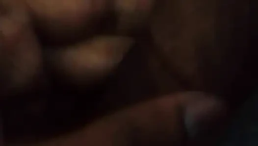 A boy enjoy his time at night alonely