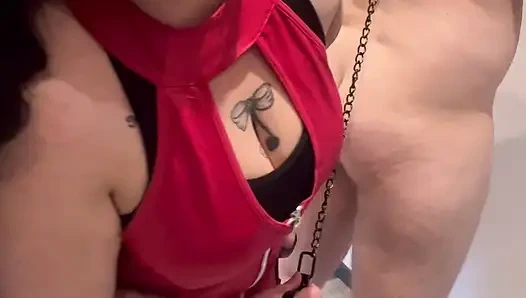 İtaatkârıma sıcak ve soğuk üflemeye çalışıyorum...