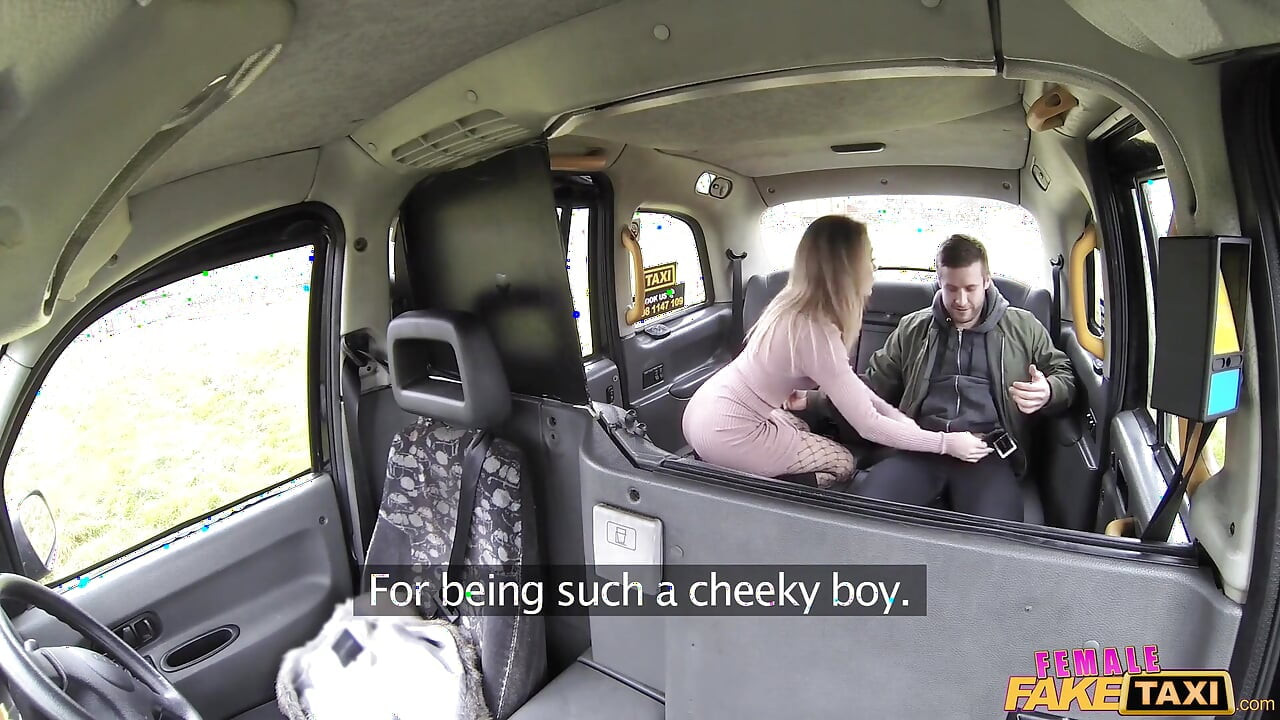 Female Fake Taxi - Petite Blonde Gives Great Sex