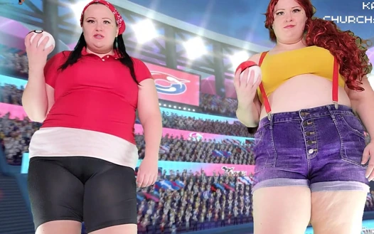 Misty ve May yüze oturma ve osurma savaş cezası