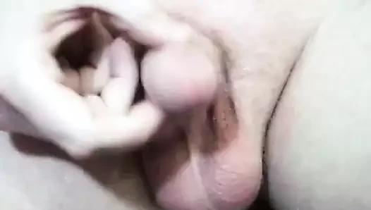 hard jerk off the little one