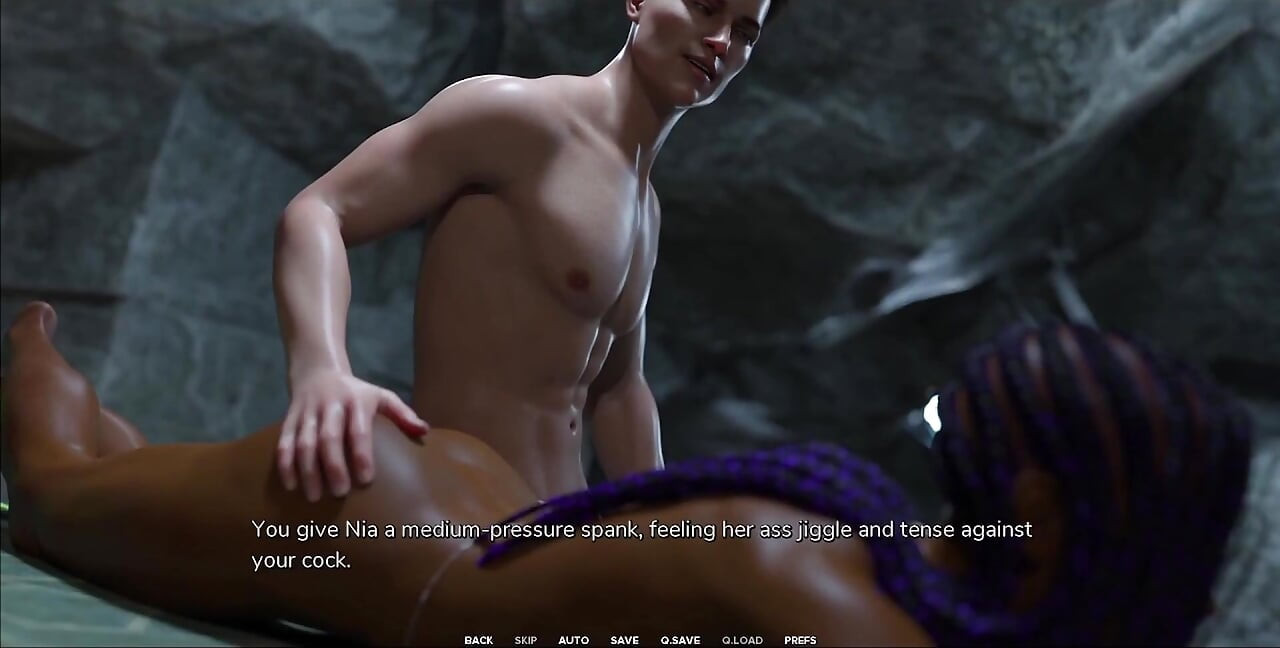Taboo University - Black College Girl Drags Me Into a Cave and Gives Me a Very Sloppy Blowjob