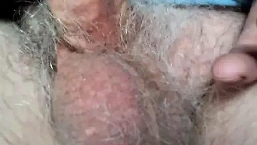 Taking Care of Uncut Grandpa Cock