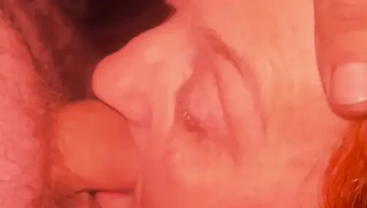 Redhead stepsister frozen in time
