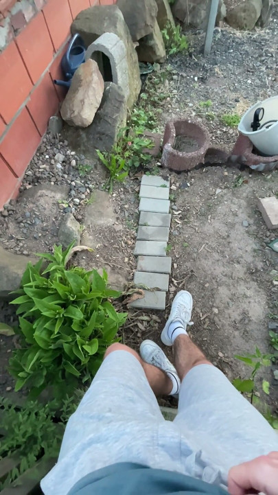 Risky! I Play on the Street with My Dick