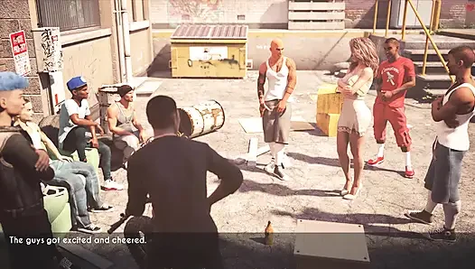 AWAM - Sophia got fucked by bbc in the alley