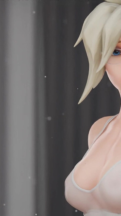 Mercys romantiske middag gik galt - BBC ødelægger hendes røv - 3D Overwatchanimation