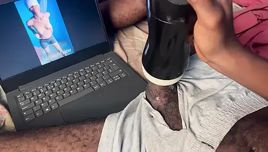Enjoying My Pussytoy While Watching My Girlfriend Beautiful Body