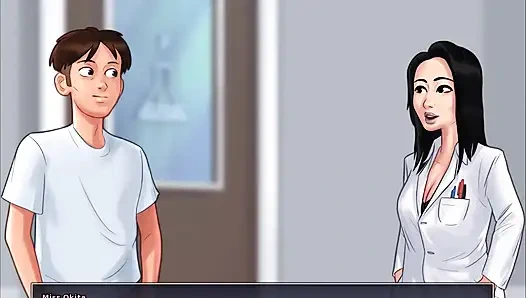 SummerTime Saga - секс-сцена Мисс Окита