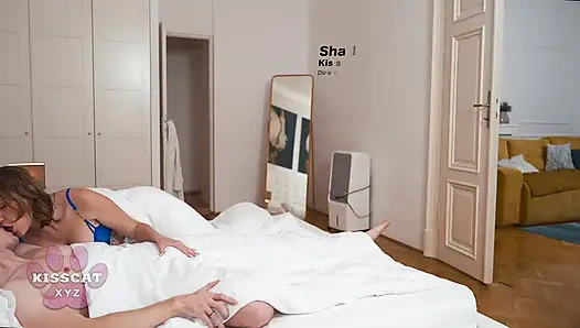 Shalina devine mergokin suami temannya dientot habis-habisan sampai dicrot di dalam