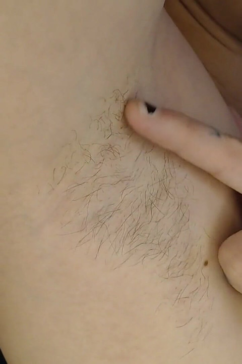Hairy Armpit Shown and Deodorized