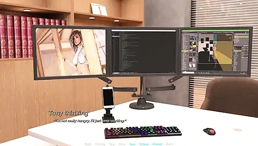 Tacos3-s3p2c - atlaamayacağın sahneler: bölüm 6 - Tony Anne'ye arkadaşını sempatiyle sikişerek teselli etmesi için yalvarıyor