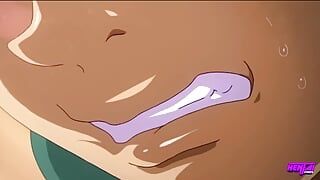 Spermacontainermeisjes krijgen hun uitgerekte gaten gevuld met explosief sperma - Hentai Pros