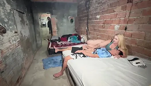 It was in the favela that I met my stepson.