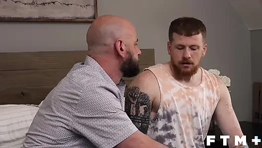 Girth Brooks and Lane Colton eat out and fuck Stevie Trixx